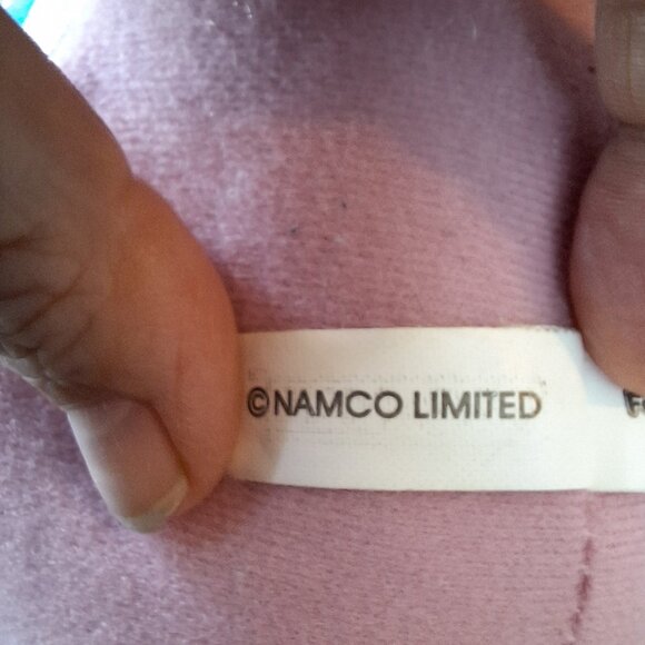 2011 Pink Pacman Plush Pinky Namco/ Toy Factory 6" Ghost Doll Stuffed Animal - Picture 6 of 8